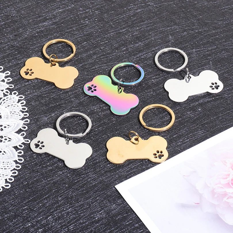 Pawnellya Tag™ — Médaille Personnalisée avec Nom & Téléphone