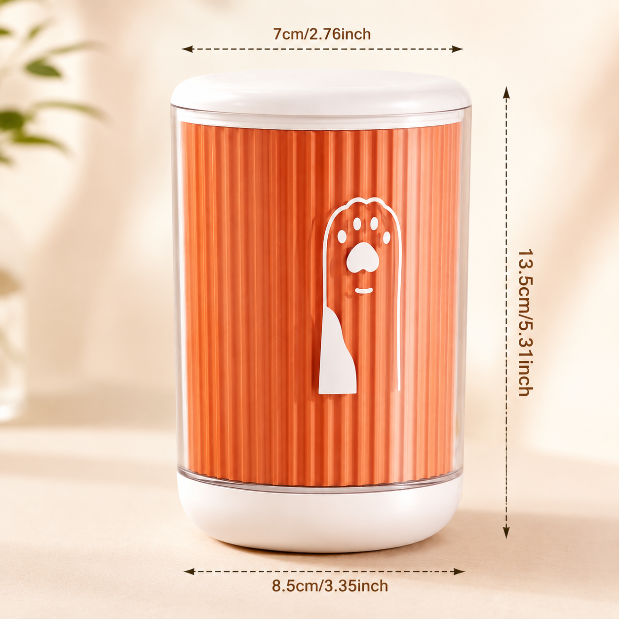 Tasse de lavage de pattes pour animaux de compagnie, nettoyeur de pattes de chat et de chien, nettoyage facile des pattes de chat et de chien sans frotter pour chiens et chats de petites, moyennes et grandes races