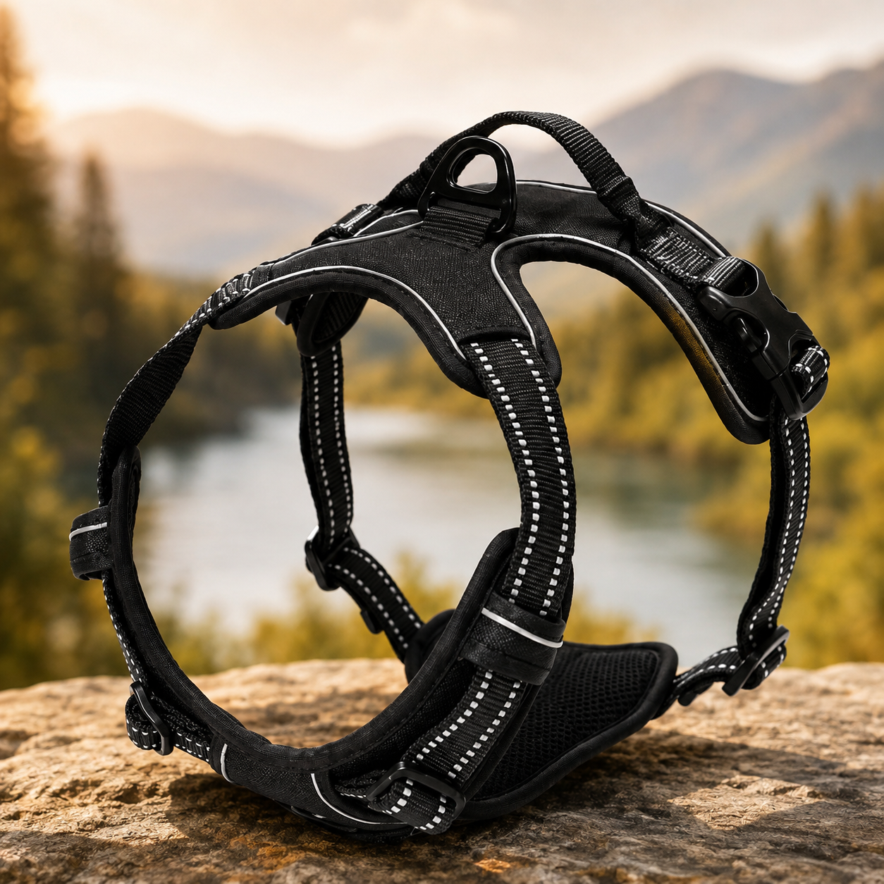 Pawnellya ComfortFit™ — Harnais Confortable Anti-Traction pour Chien